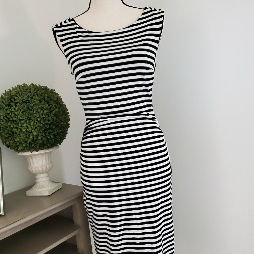 Stripped White House Black Market dress